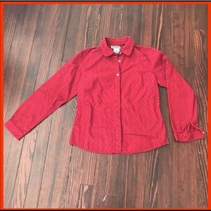 Columbia Dotted Button Up